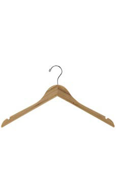 17" Bamboo Dress Hangers