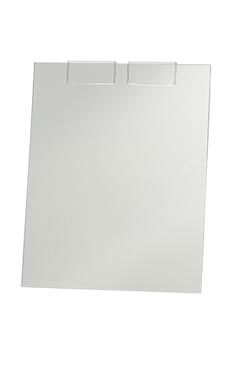 8 x 10 inch Acrylic Mirror for Slatwall or Wire Grid for Slatwall