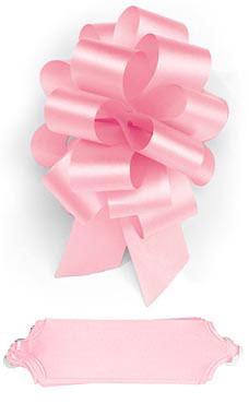 Pink 5½ inch Pull Bows