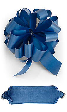 Royal 5½ inch Blue Pull Bows