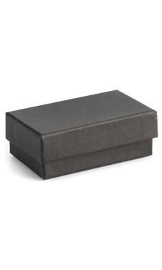 Black Cotton Filled Jewelry Boxes