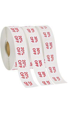 20%, 30% and 50% Discount Labels Kit