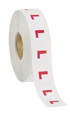 Self-Adhesive Round Size Labels Size Large