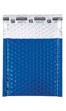 Small Blue Glamour Bubble Mailers-96501