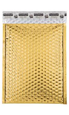 Medium Gold Glamour Bubble Mailers-96510