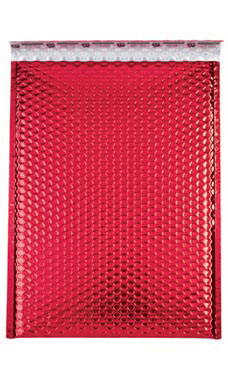 Large Red Glamour Bubble Mailers-96525