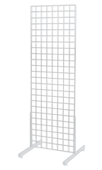2 x 6 foot White Standing Grid Screen