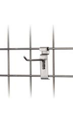 Boutique Raw Steel 4 inch Peg Hook for Wire Grid