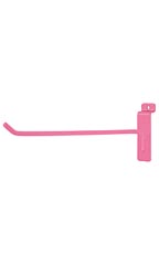10 inch Hot Pink Slatwall Hook