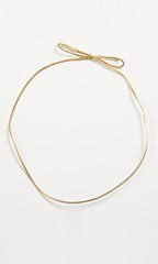 16 inch Shiny Gold Elastic Stretch Loops for Gift Boxes